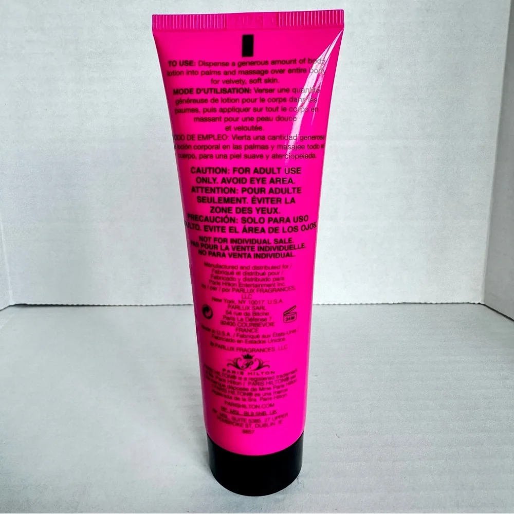 Paris Hilton Body Lotion 3oz Woodsy Fragrance Sandalwood Ylang Jasmine Apple - Picture 3 of 7